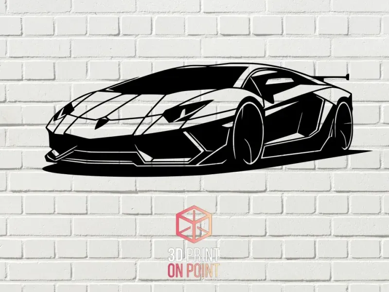 LAMBORGHINI AVENTADOR 2 - ARTE MURAL