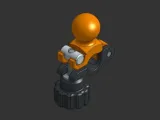 Quick Release Tube Clamp for 24mm Ball Mount-0