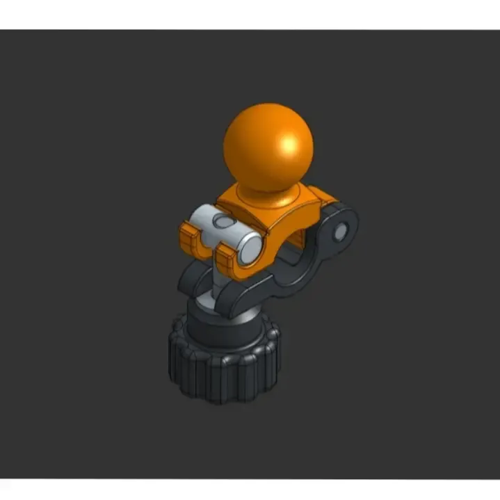 Quick Release Tube Clamp for 24mm Ball Mount
