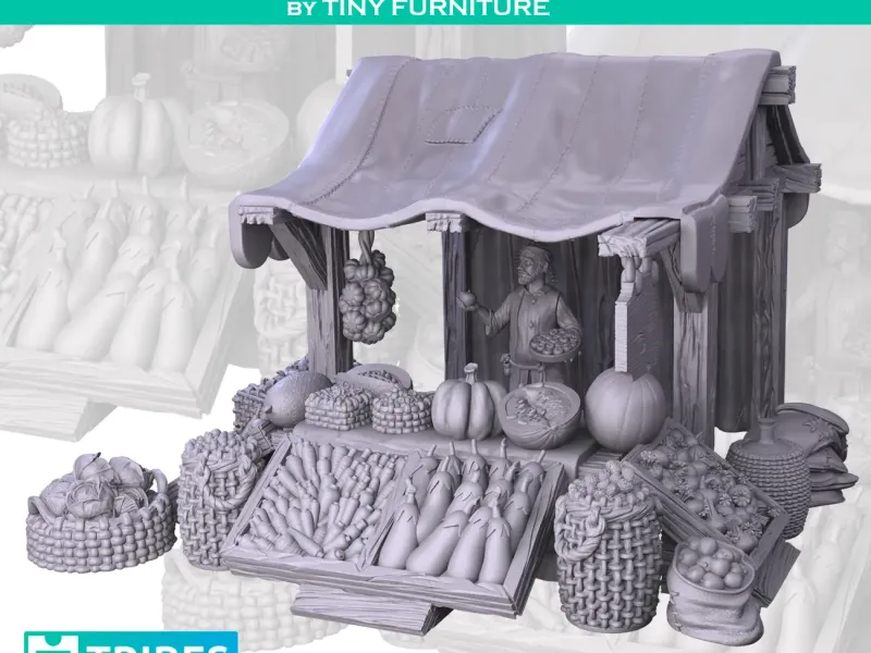VEGETABLE MARKET STALL