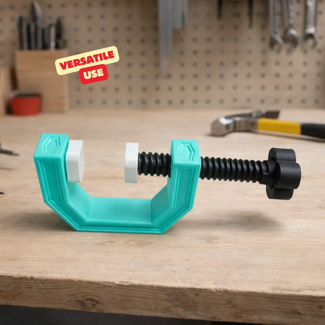 Strong Clamp – Practical 3D Printed Helper (No AMS needed!)
