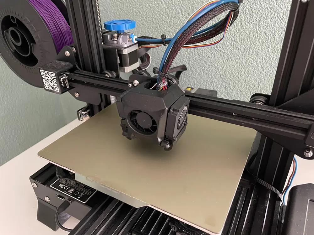 MBOT3D MK2 Remix (Ender7 style fan duct with dual 4010 fans)