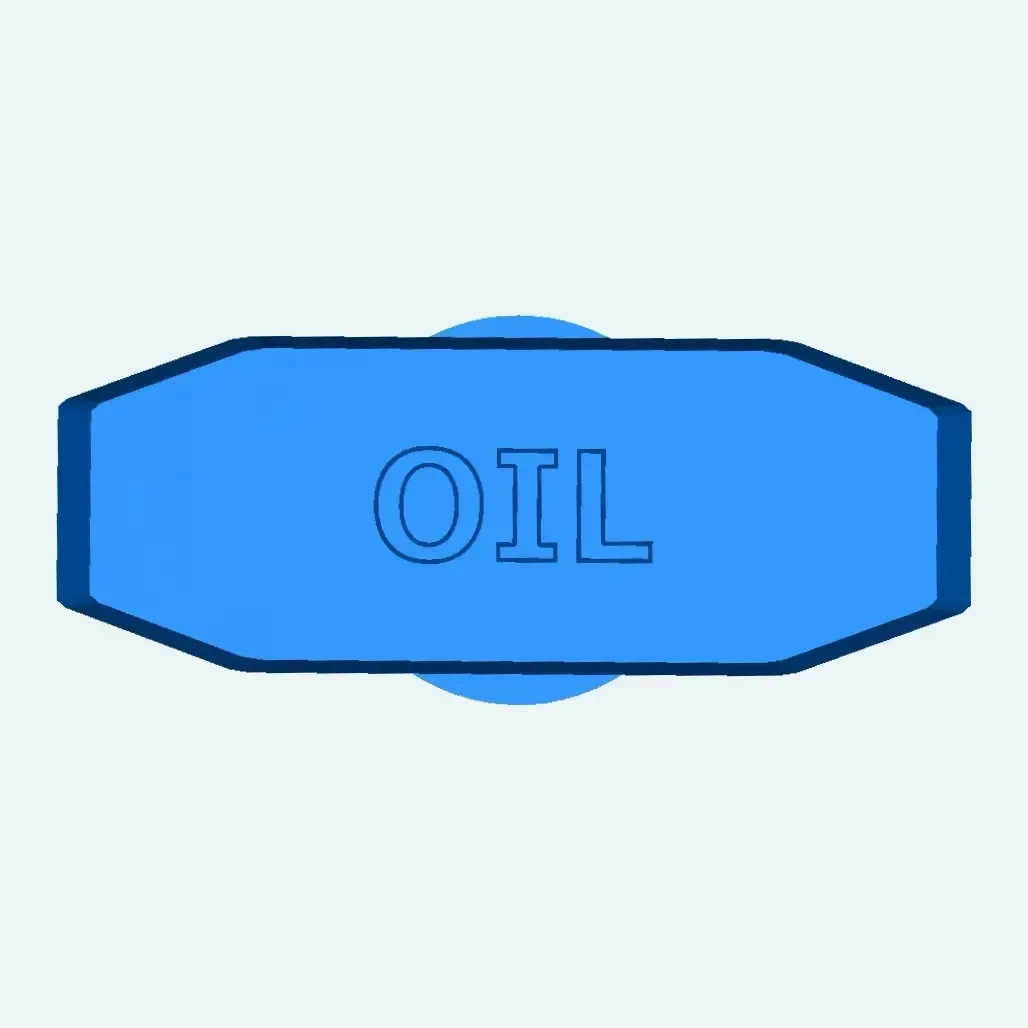 Uni car oil dipstick handle 