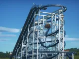 3D Roller Coaster Flashback Track Model-4