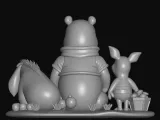 winnie the pooh, piglet and eeyore-2