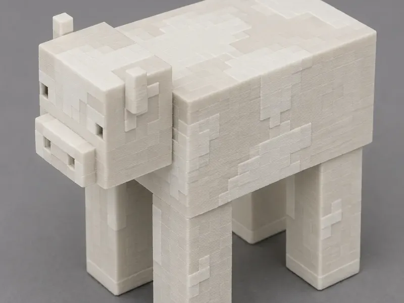 Minecraft Cow