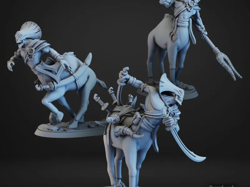 Camel Centaurs Troops