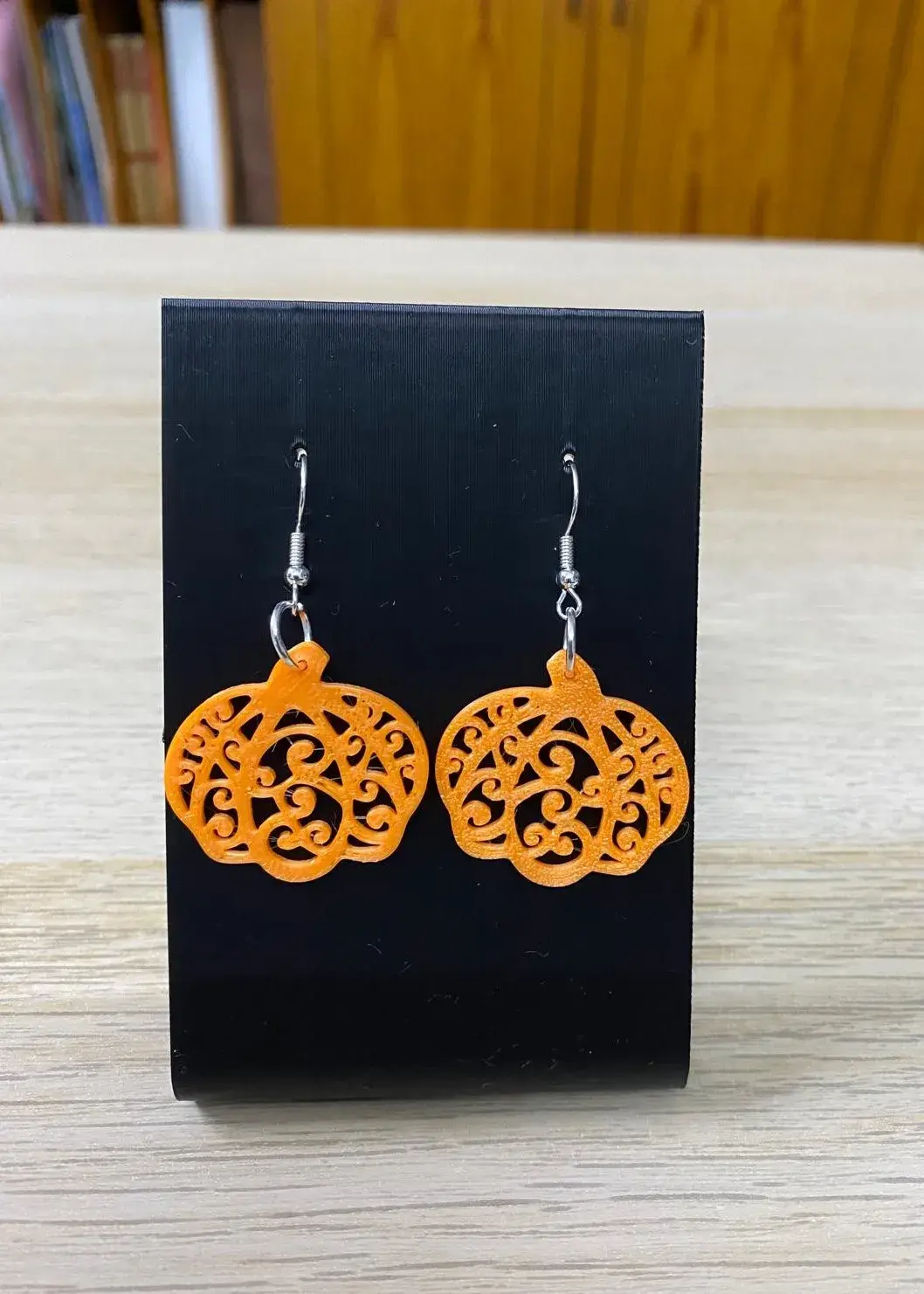 Pumpkin Halloween earrings
