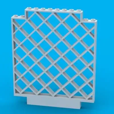 LEGO Belville Wall, Lattice 12 x 1 x 12 Square