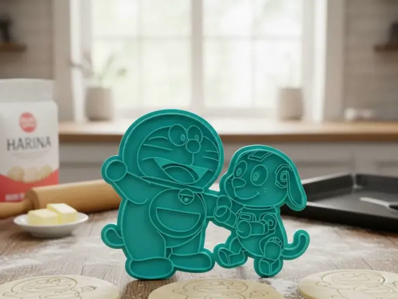 doraemon robot dog cookie cutter