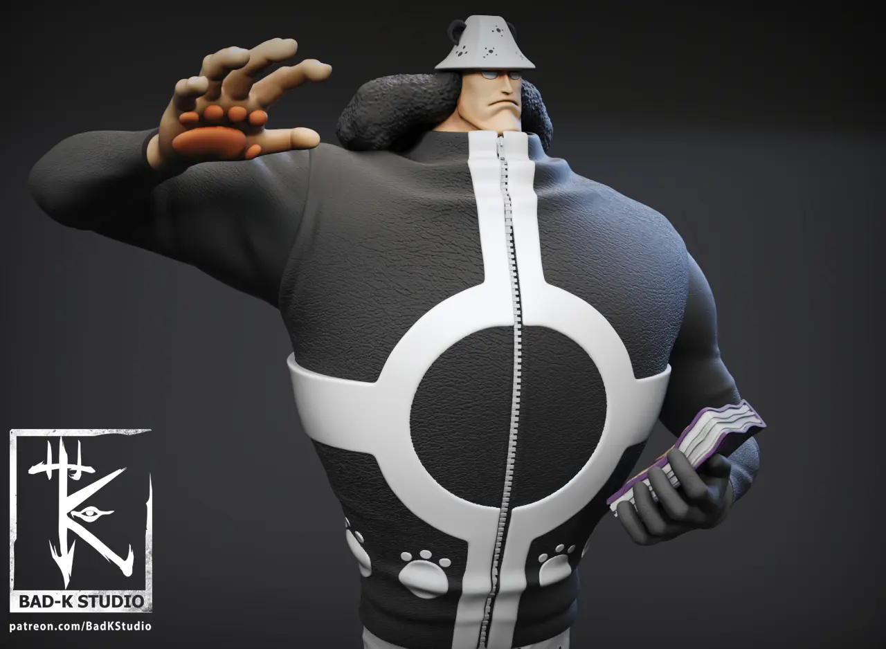 BARTHOLOMEW KUMA ONE PIECE 3D PRINTING MODEL