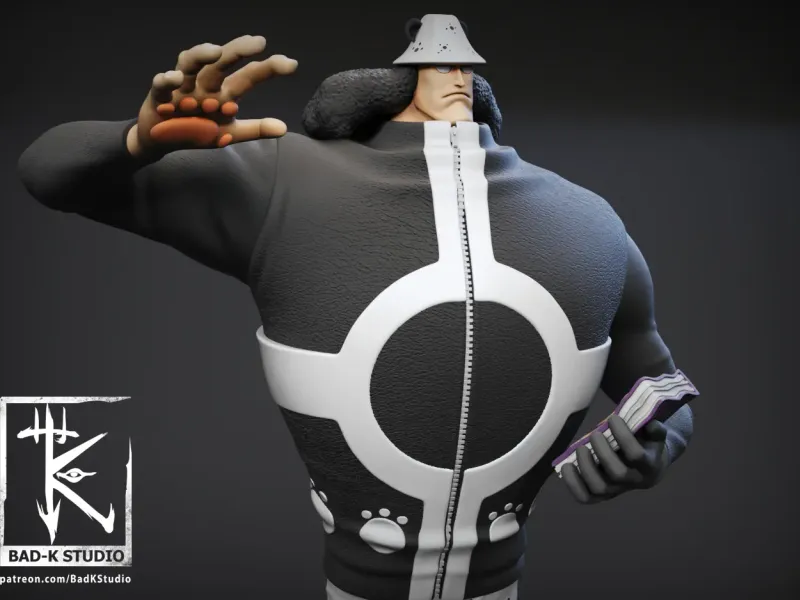 BARTHOLOMEW KUMA ONE PIECE 3D PRINTING MODEL