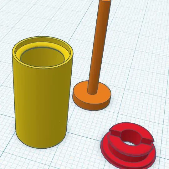 Pneumatic cylinder v4