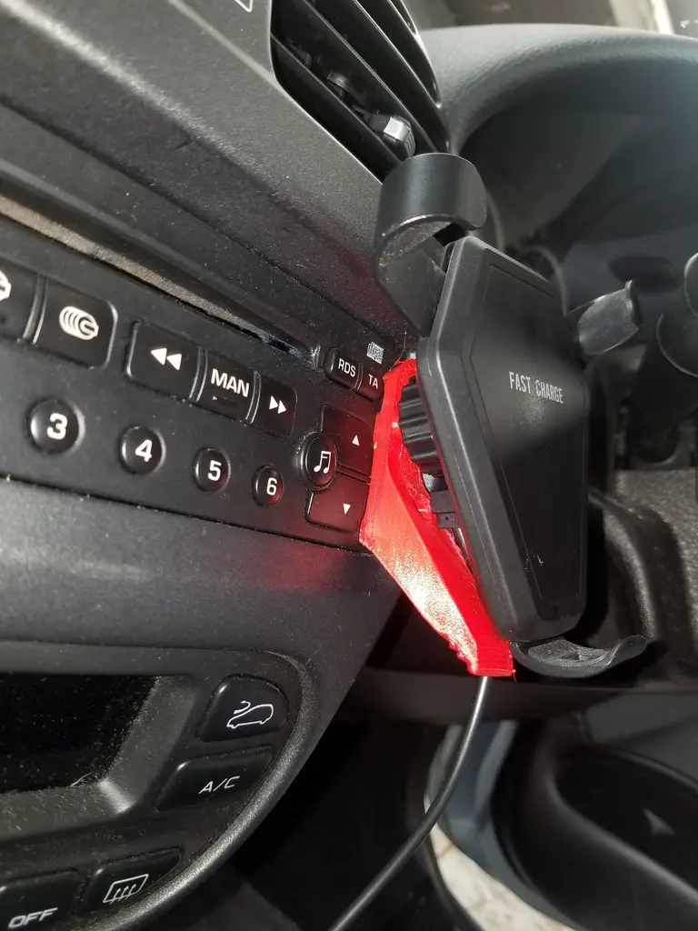 Peugeot 206 phone mount