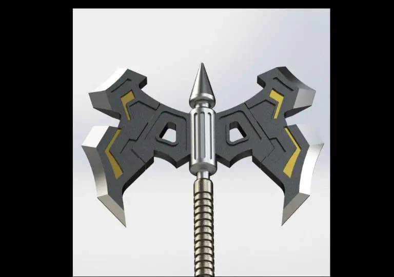 Long Battle Axe - Toy Replica
