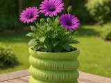 SpiraPot – Modern 2-Part Planter with Water Reservoir-1