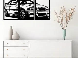 Classic BMW  E46 M3 coupe Wall Art