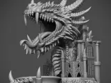 Dragon’s Maw The Dice Tower 3D STL file for 3D printing-7