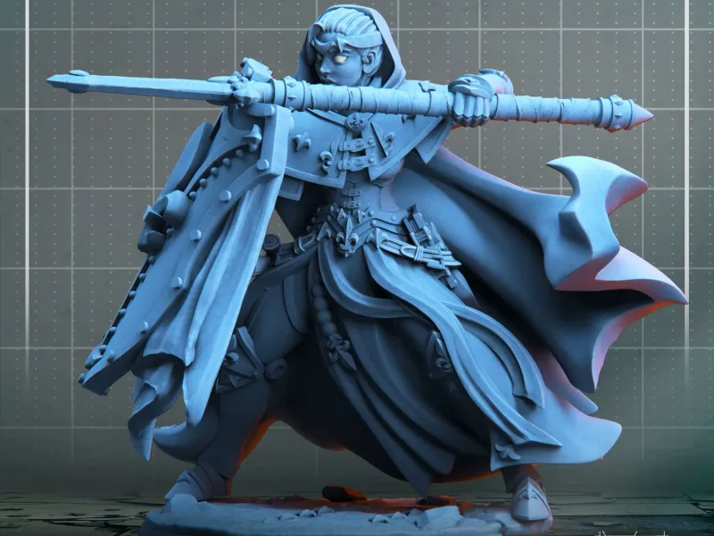 Battle Sister Holy Spear
