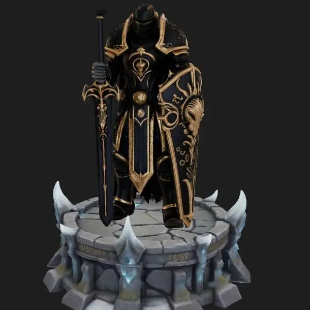 FREE Grimdark ceremonial paladin