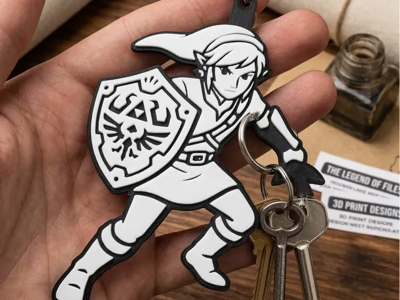 LLavero de Videojuegos - Zelda
