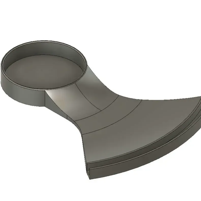 Lithophane tealight holder arc