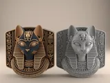 Elegant Cat Wall Art Paperweight Keychain STL decor gift-1