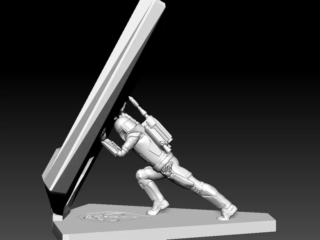 Boba Fett Phone Holder