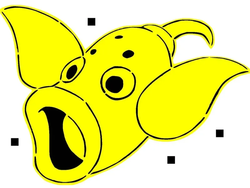 070 Weepinbell stencil + 2D