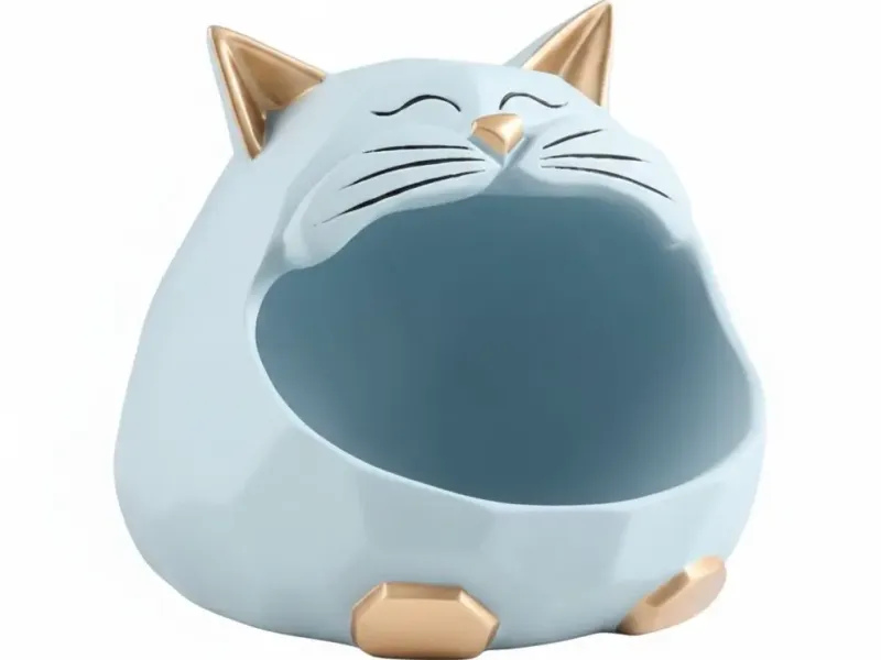 Cat vase