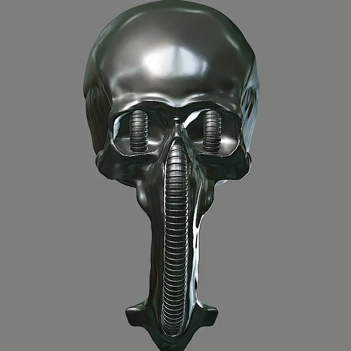 Giger's Door Knob tribute model 