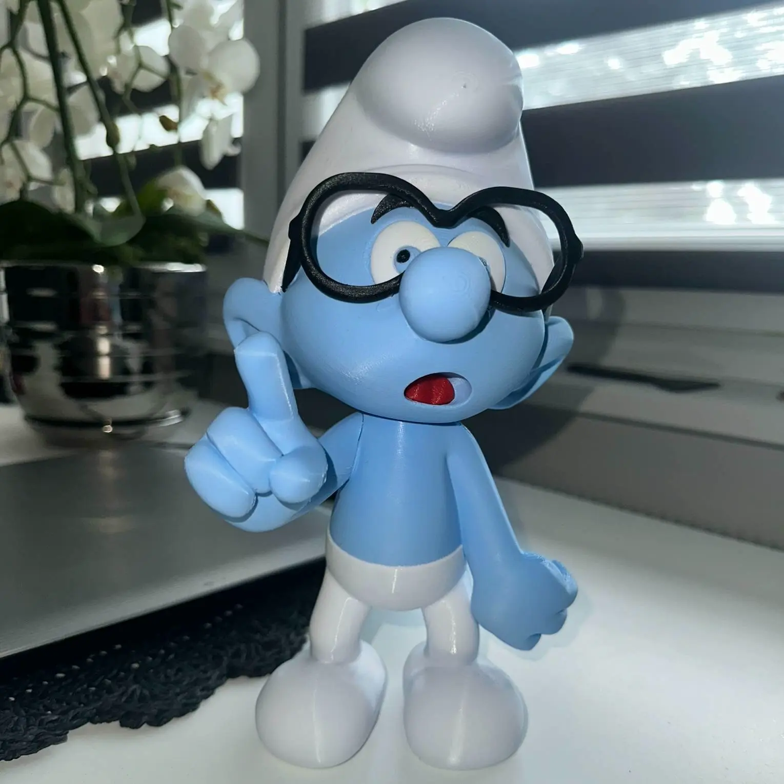 Brainy Smurf Figure