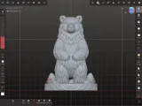 Rustic Bear Totem-4