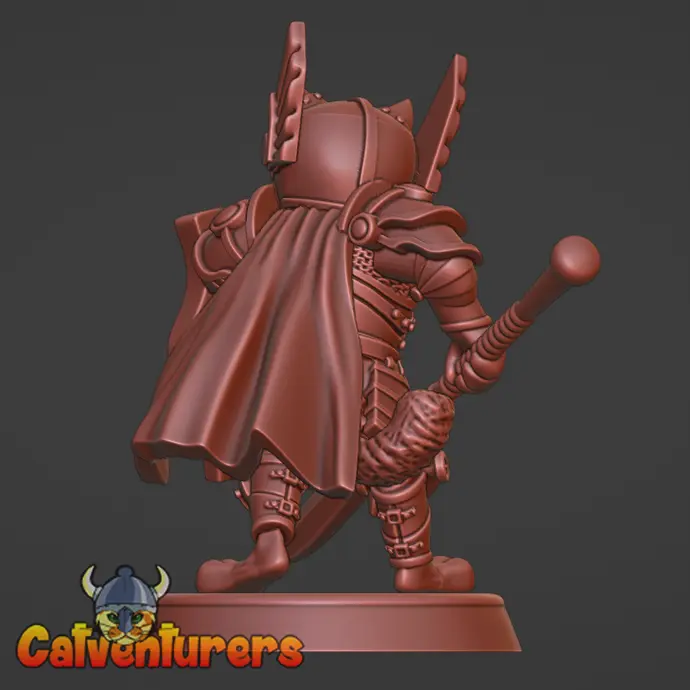 Prince Purrpaws Paladin Cat