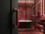 Bathroom door handle-1