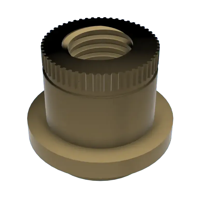 MINIATURE IQ-12 SPINDLE NUT STYLE KEYCHAIN