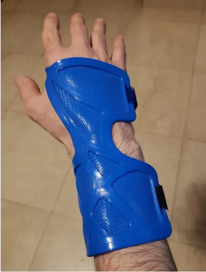 Wrist Brace Fit Prototype - Home - PLA - 3D printed product - фото 3