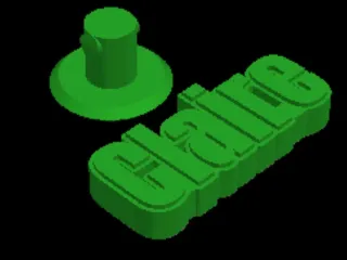 Claire croc charm
