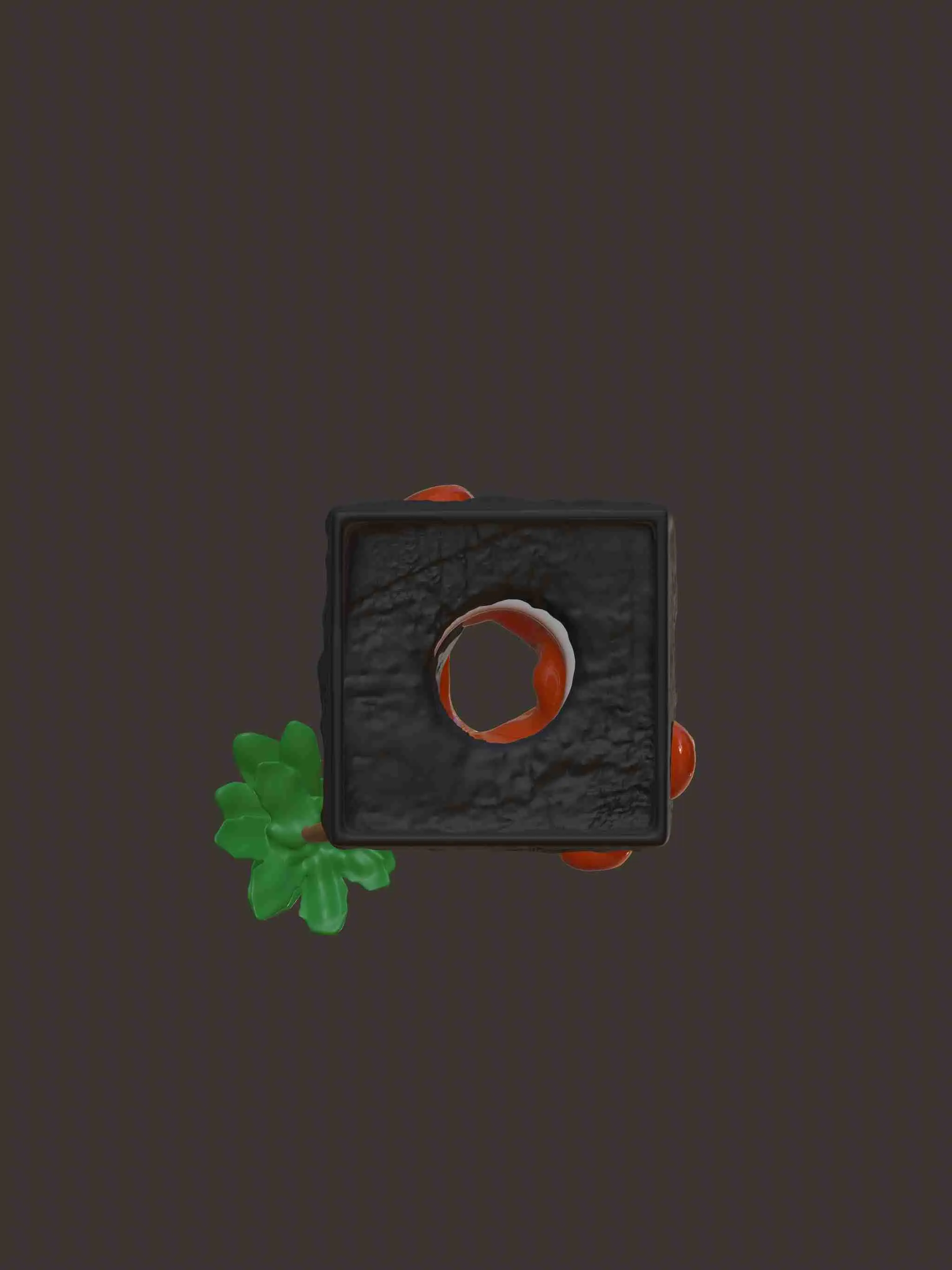 Volcano Tissue Box