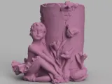 Dancer pencil holder-5
