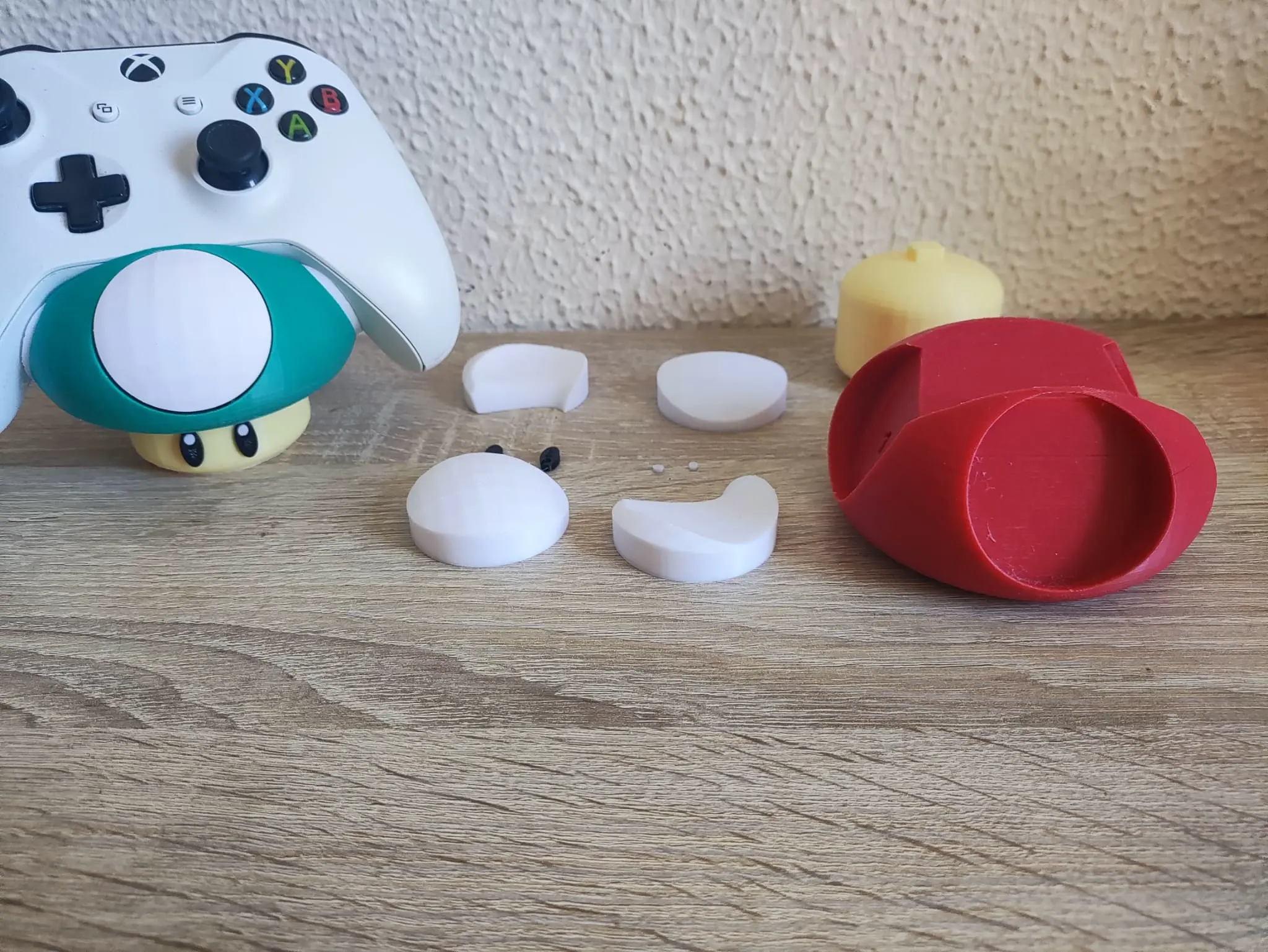 HONGO DE SUPER MARIO BROS POR PARTES SOPORTE XBOX, JOYSTICK