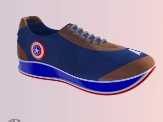 Captain America Shoe