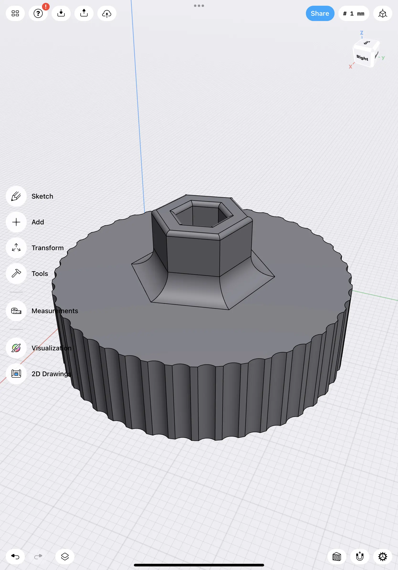 Allen key stubby holder