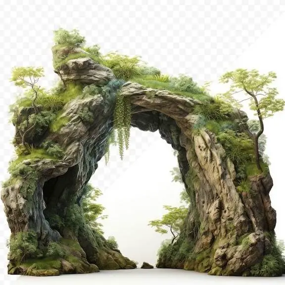 Fantasy Nature Rock Archway