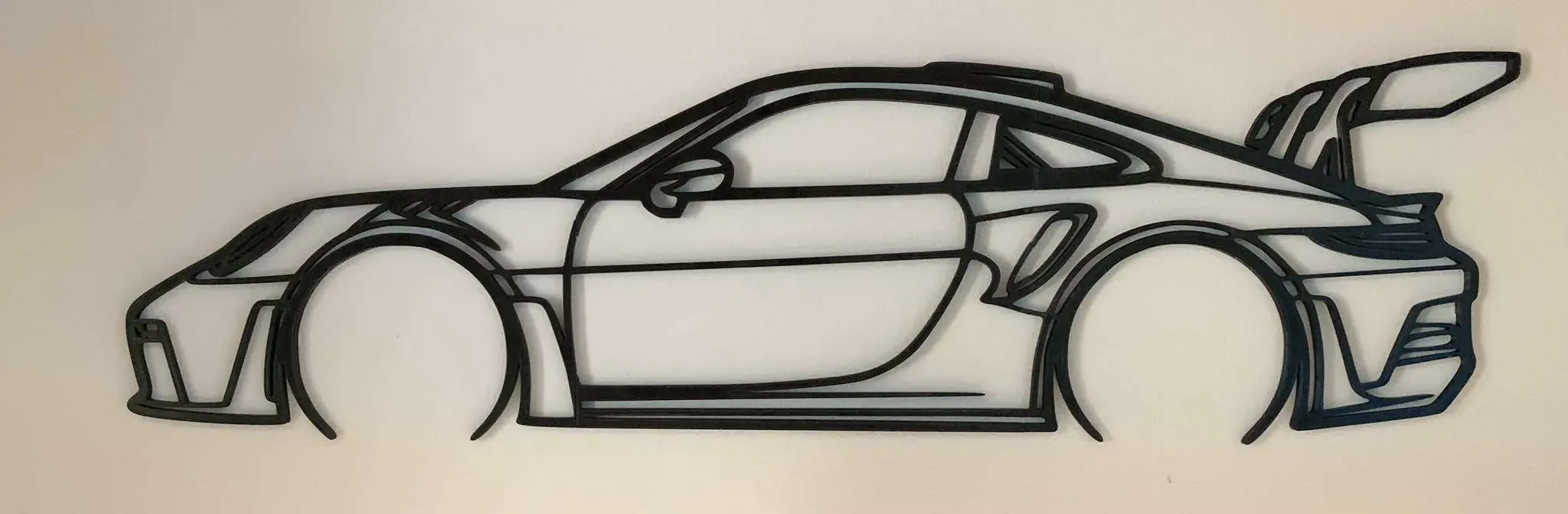 CAR ON WALL - PORSCHE 911 GT3 RS