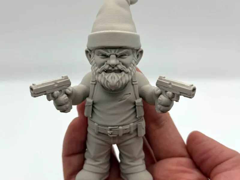 Dual Gun Garden Gnome
