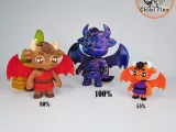 👹🔥 Flexi Mini Minotaur | Print In Place | No Supports-2