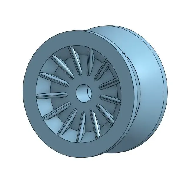 DC6 Plane Wheels 6 Nose Tire