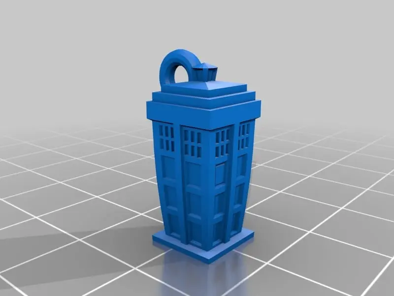 TARDIS Run Brettspiel - Druck in Teilen Brett
