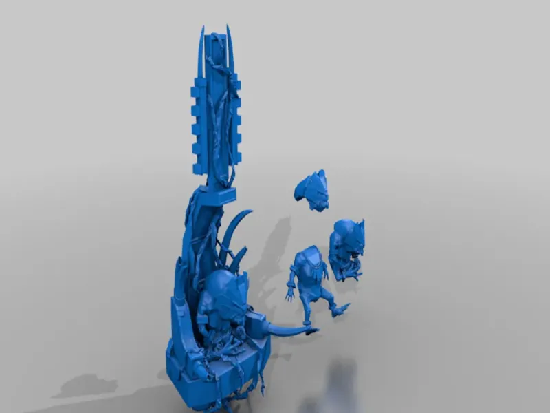 lord croak - lizardmen - tm